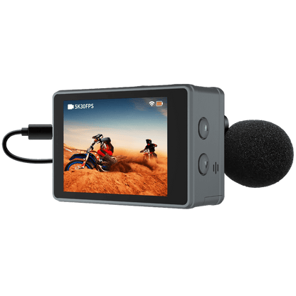 IZI Click Plus 5K Action Camera - 170° Wide Angle, Anti-Shake EIS - IZI